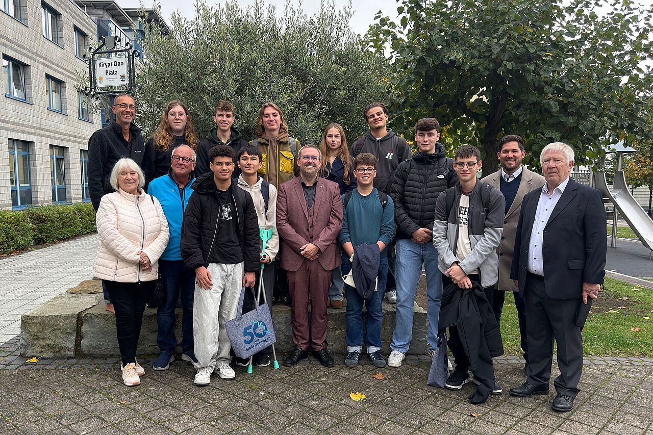 Israelische Schülergruppe zu Gast in Dormagen – Begegnungswoche im Rahmen des Johannes-Rau-Programms