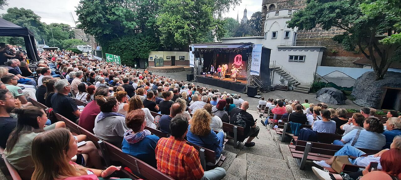 Tolle Location: die Freilichtbühne.
