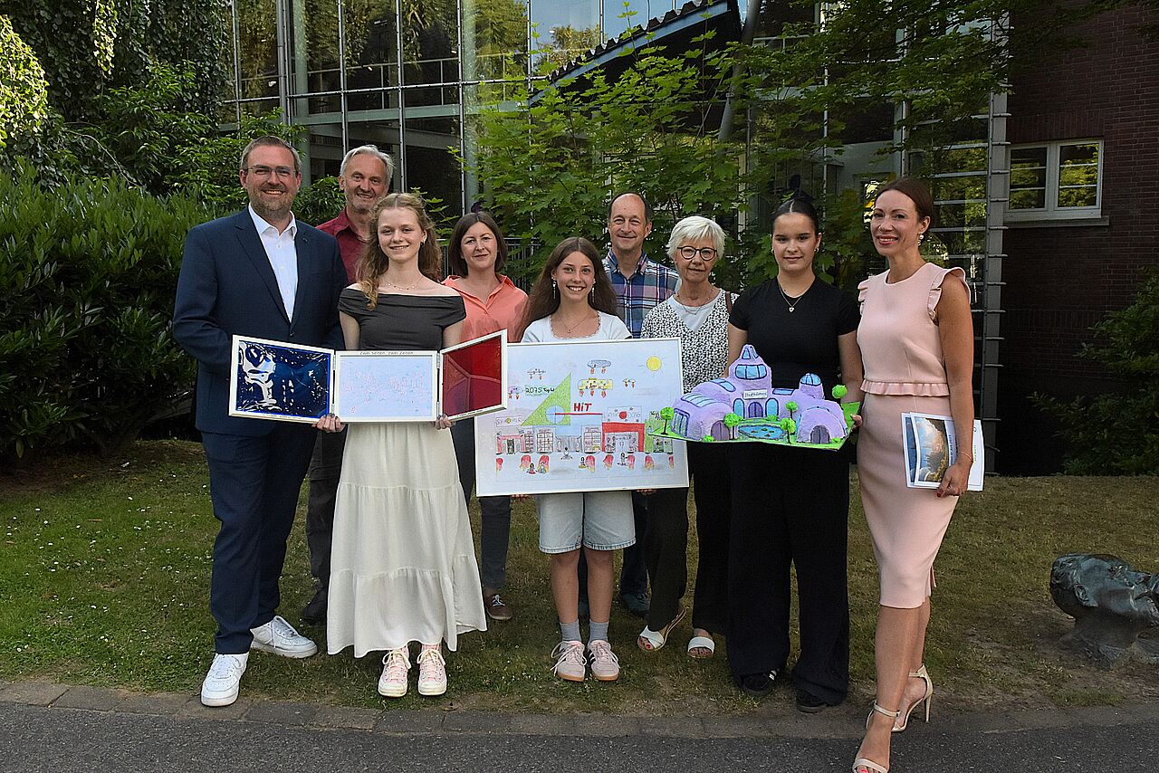 Die Siegerinnen der Junior D´Art